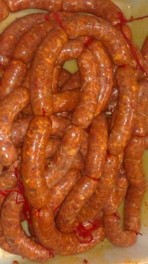 Chorizos de cerdo y ternera - Totalmente artesanales