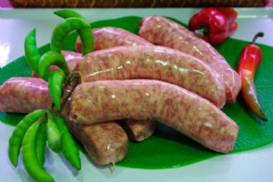 Chorizos criollos, ideales para parrilla.