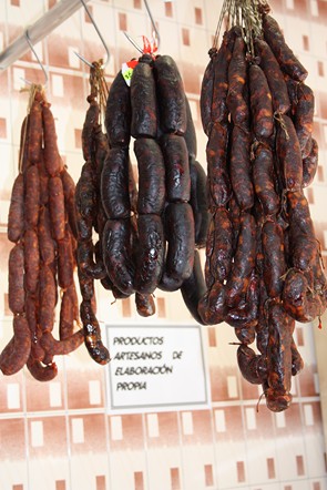 Chorizos de jabal - Productos crnicos de Asturias