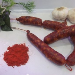 Chorizos de cerdo y ternera - Productos crnicos de Asturias